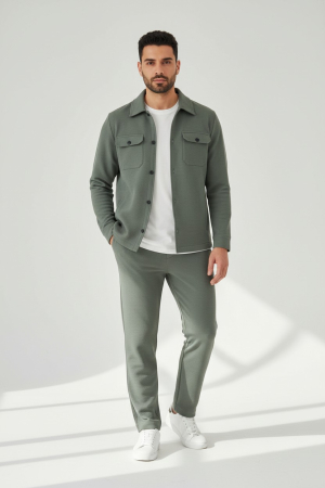 Noutăți - Costum Smart Casual Gri