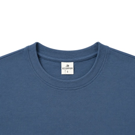 Tricou Bărbați Bleu Texturat [4]