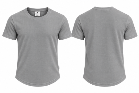 Tricou Barbati Gri Texturat [1]