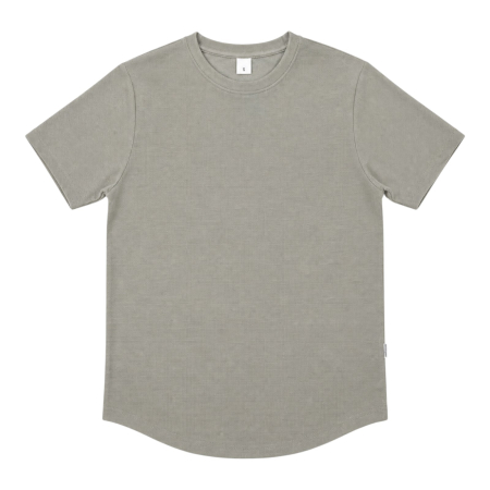 Tricou Bărbați Gri Texturat [1]