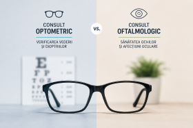 Consult optometric sau consult oftalmologic – care este diferența?