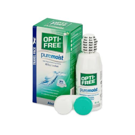 Solutii pentru lentile contact - OPTI-FREE PureMoist Soluție Multifuncțională 90 ml