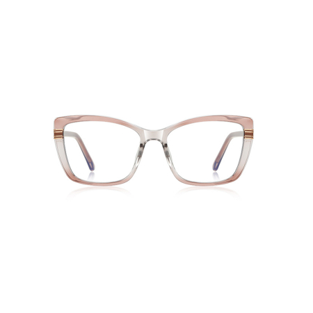 Zarena Beige Transparent-Gold Protecție PC [1]