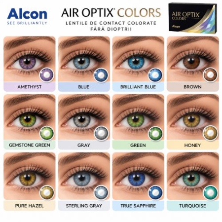 AIR OPTIX COLORS fără dioptrii – 2 lentile [1]