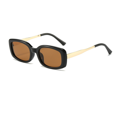 Rectangulara - Avery Black-Gold/Brown