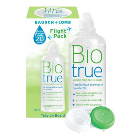 Solutii pentru lentile contact - Biotrue Soluție Lentile de Contact 100 ml