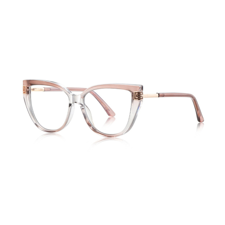 Cat Eye - Calista Beige Transparent-Gold Protecție PC