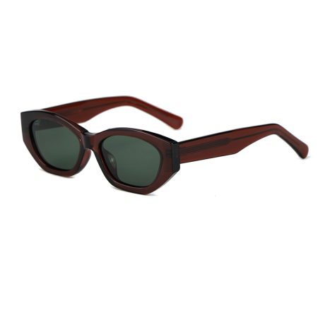 Dama - Cleo Transparent Brown / Green