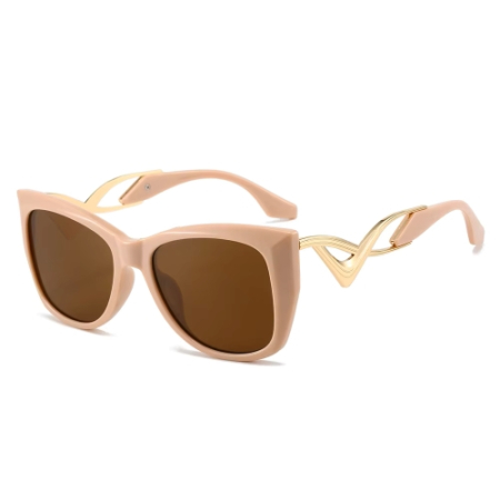 Cat Eye - Diana Dusty Pink/Brown