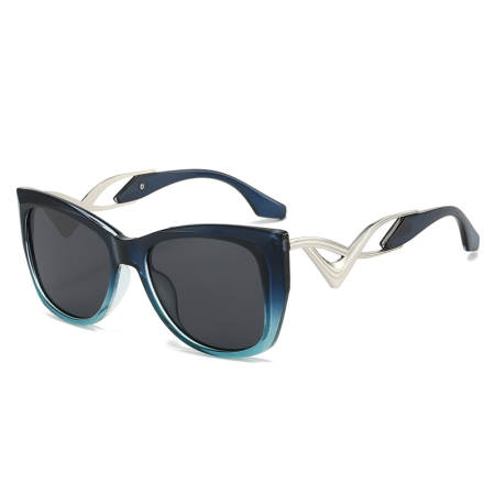 Cat Eye - Diana Navy-Blue/Grey