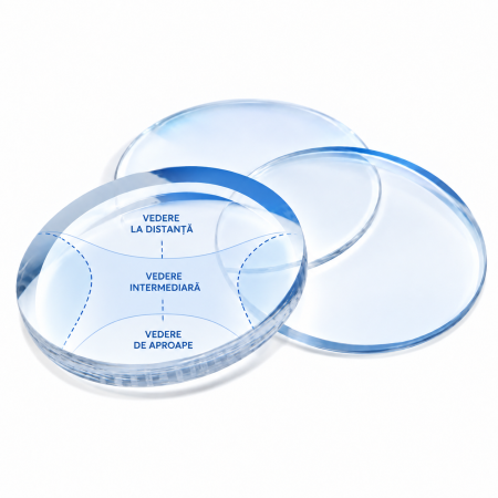 Lentile progresive - Lentile progresive 1,50 Fusion EVO BLUE STEEL