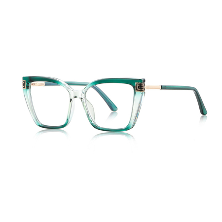 Rectangulara - Nerissa Green Transparent-Gold Protecție PC