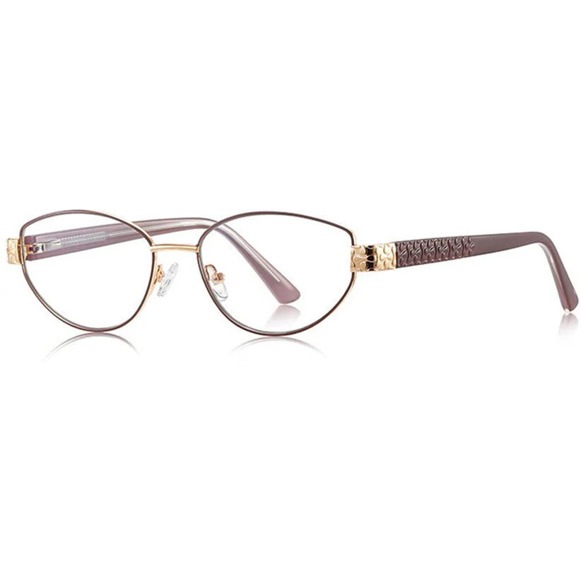 Plastic - Ochelari de vedere Anemona brown/gold