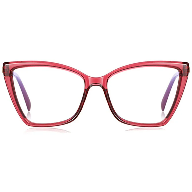 Ochelari de vedere Veronika red transparent/gold [1]