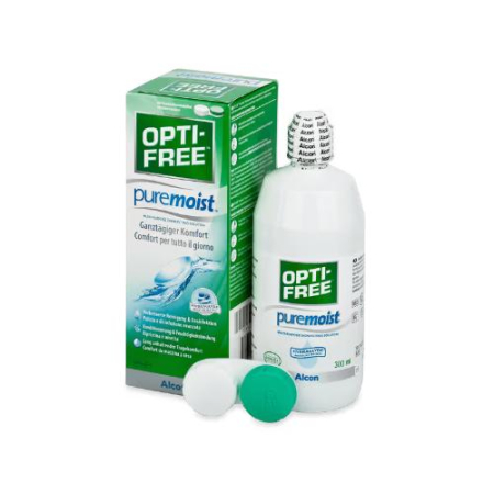 Solutii pentru lentile contact - OPTI-FREE PureMoist Soluție Multifuncțională 300 ml