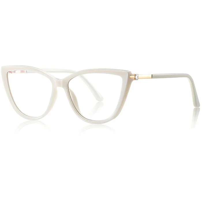 Plastic - Pamella White/Gold Protectie PC