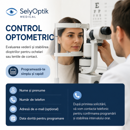 Servicii - Programare Consult Optometric