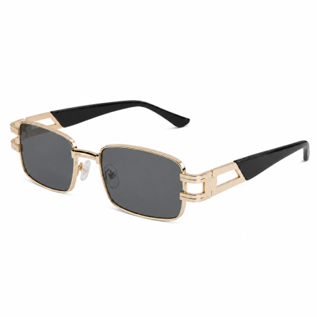 Rectangulara - Rocco Gold-Black/Grey