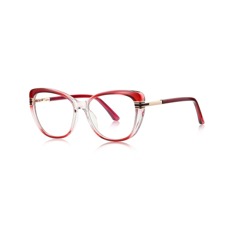 Cat Eye - Aveline Red-Transparent-Gold Protecție PC