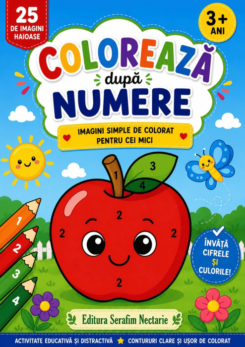Colorează după numere - Imagini simple de colorat [1]