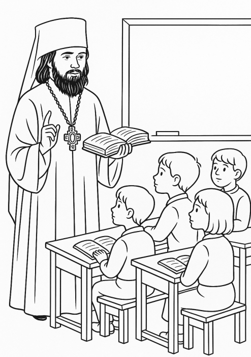 Descoperă și colorează viața Sfântului Ioan Maximovici [3]