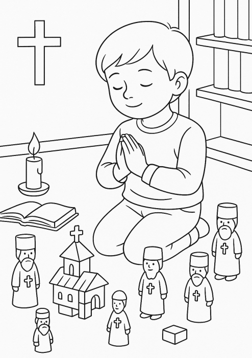 Descoperă și colorează viața Sfântului Ioan Maximovici [2]