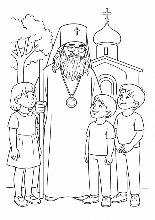Descoperă și colorează viața Sfântului Ioan Maximovici [4]