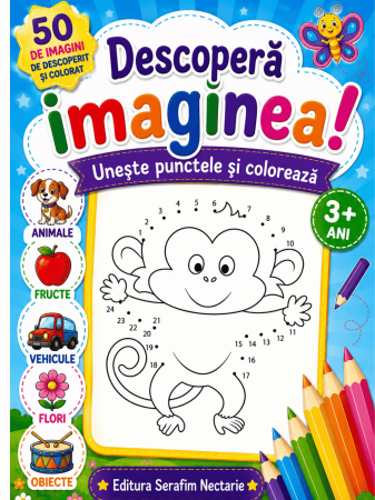Editura Serafim Nectarie - Descoperă imaginea! - Unește punctele și colorează