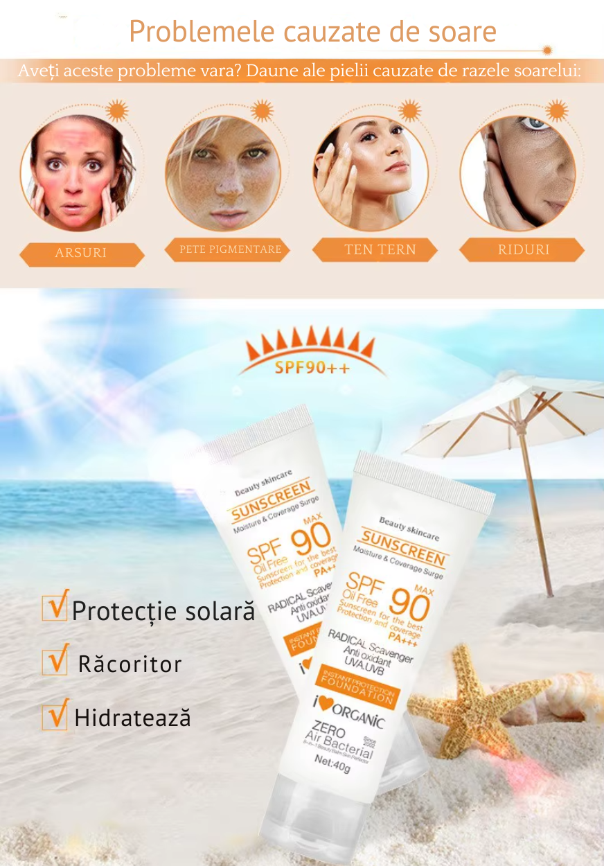 Cremă protecție UV SPF 90 – Antioxidantă, pentru toate tipurile de ten [3]
