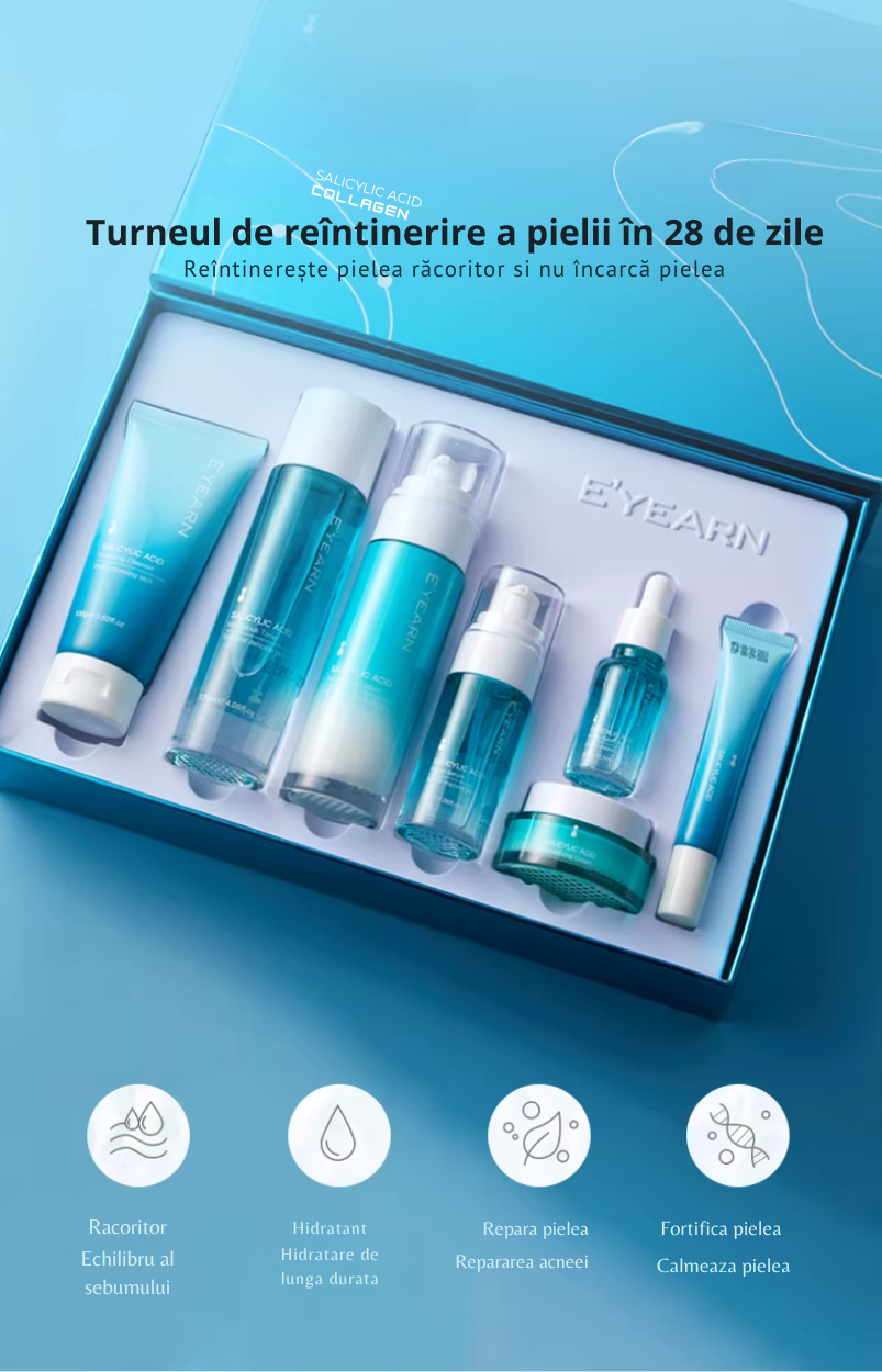 Set îngrijire ten E’YEARN (7 piese) – Hidratare, anti-acnee, puncte negre, anti-aging [9]