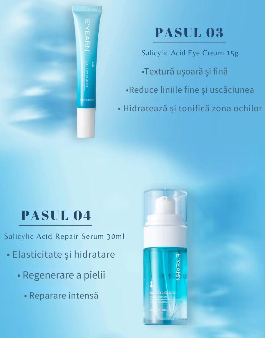 Set îngrijire ten E’YEARN (7 piese) – Hidratare, anti-acnee, puncte negre, anti-aging [2]