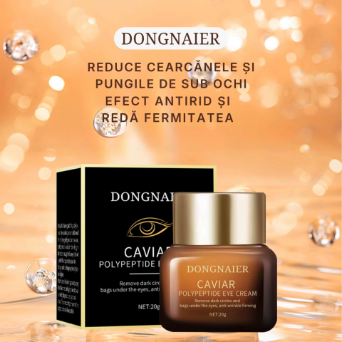 INGRIJIRE PERSONALA - Cremă Contur Ochi cu Caviar și Polipeptide 20g | Anticearcăn & Antirid