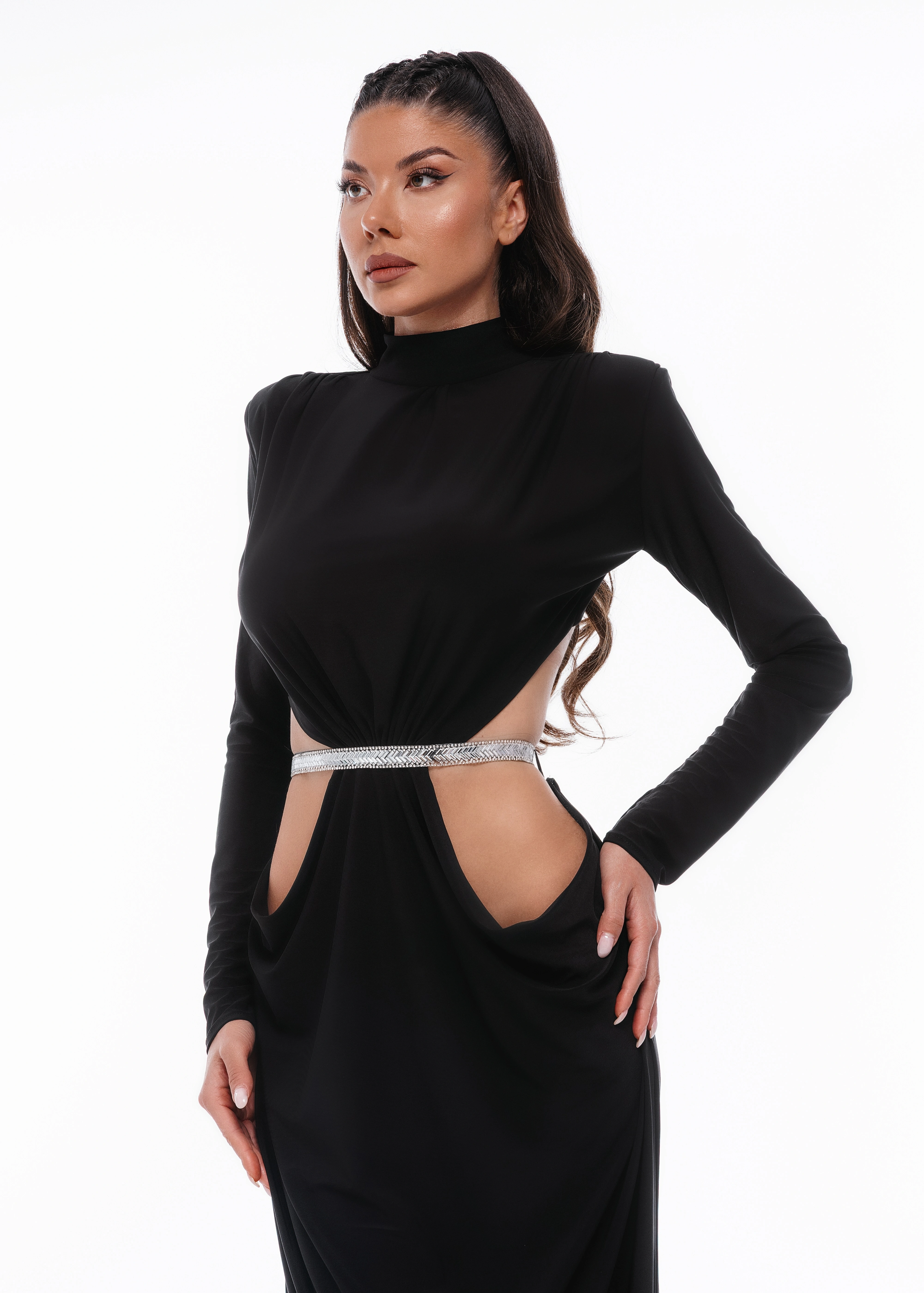 Rochie Black - Rochie din lycra premium [4]