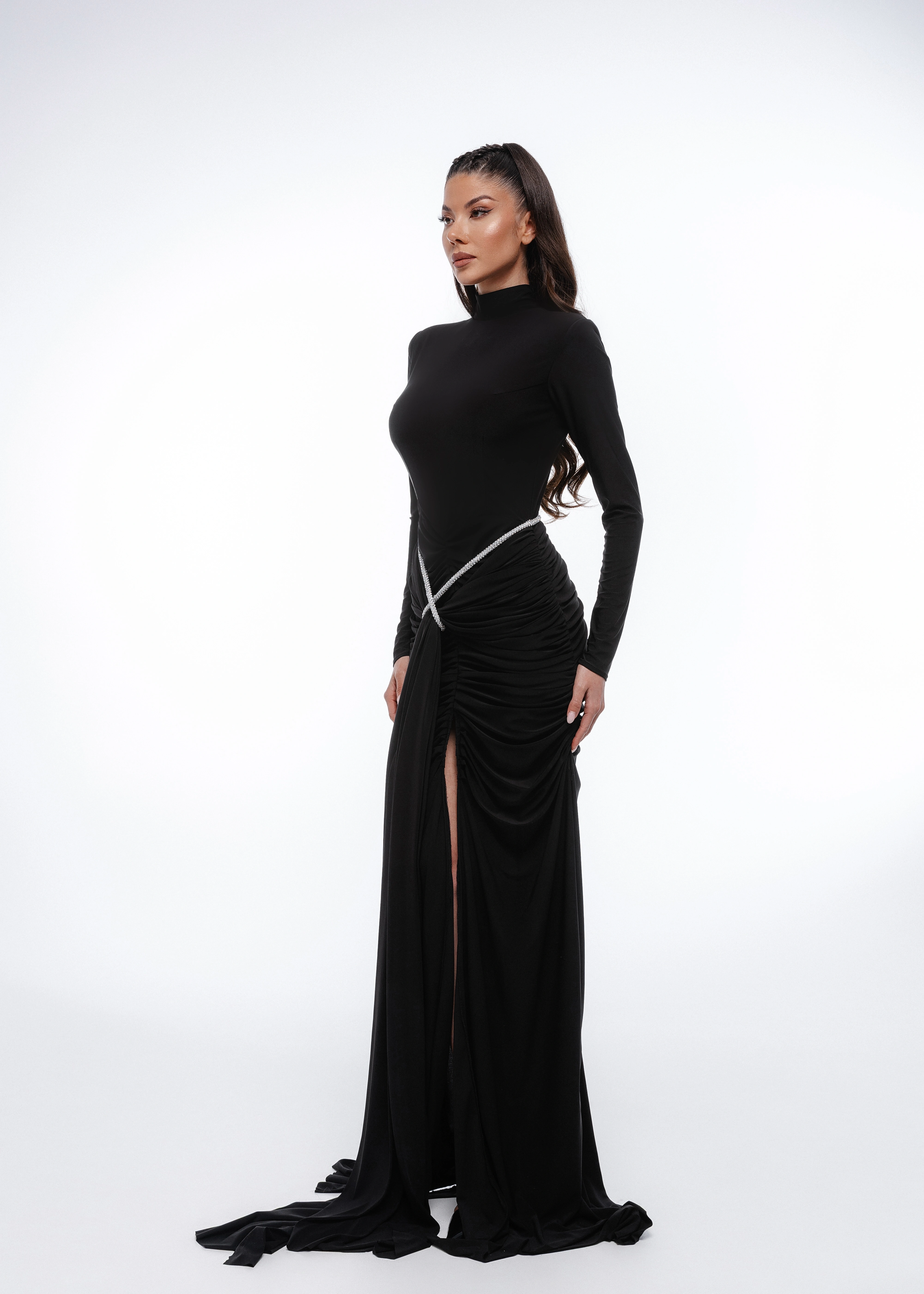 Rochie Black ONE - Rochie din lycra premium [3]