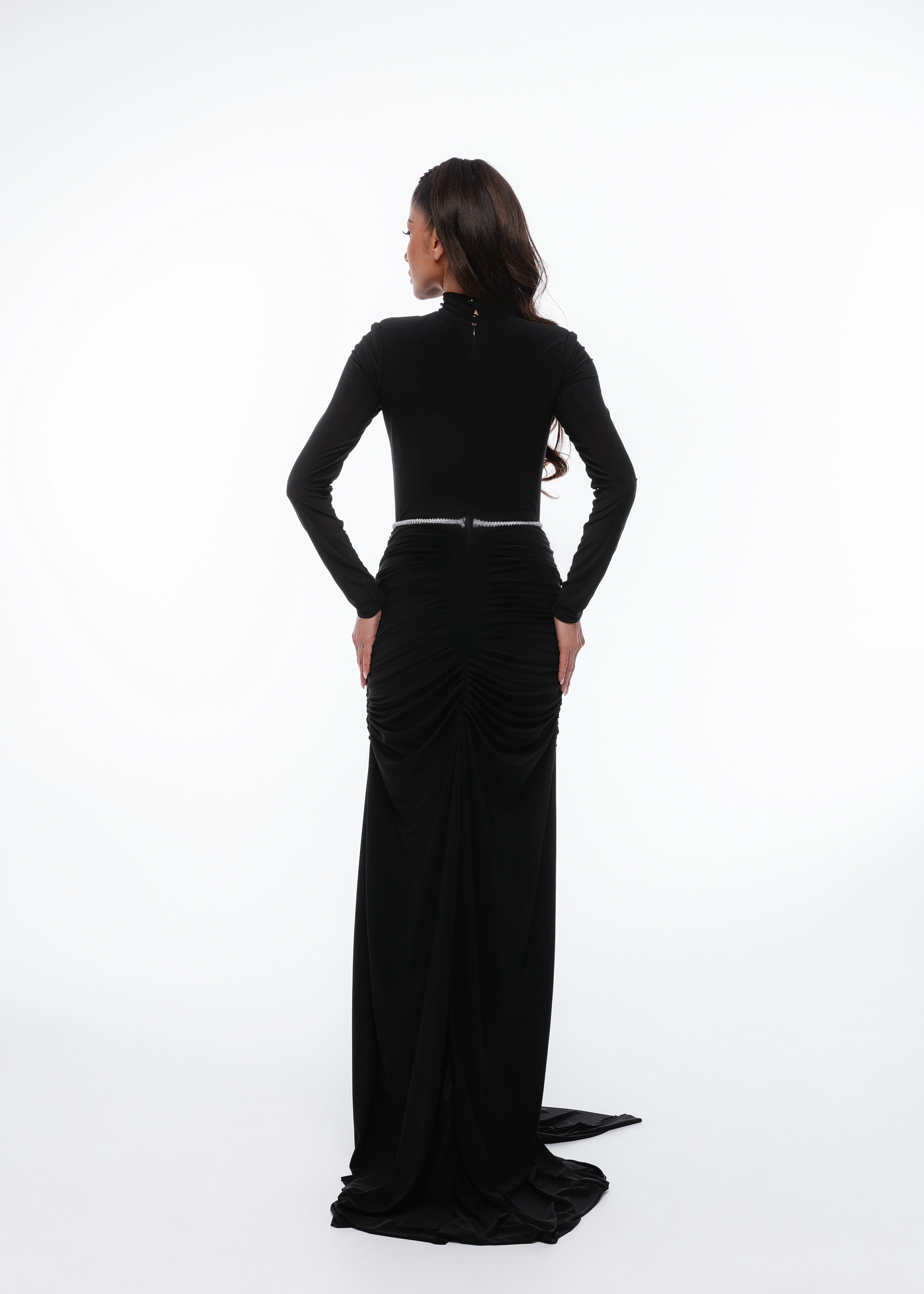 Rochie Black ONE - Rochie din lycra premium [2]