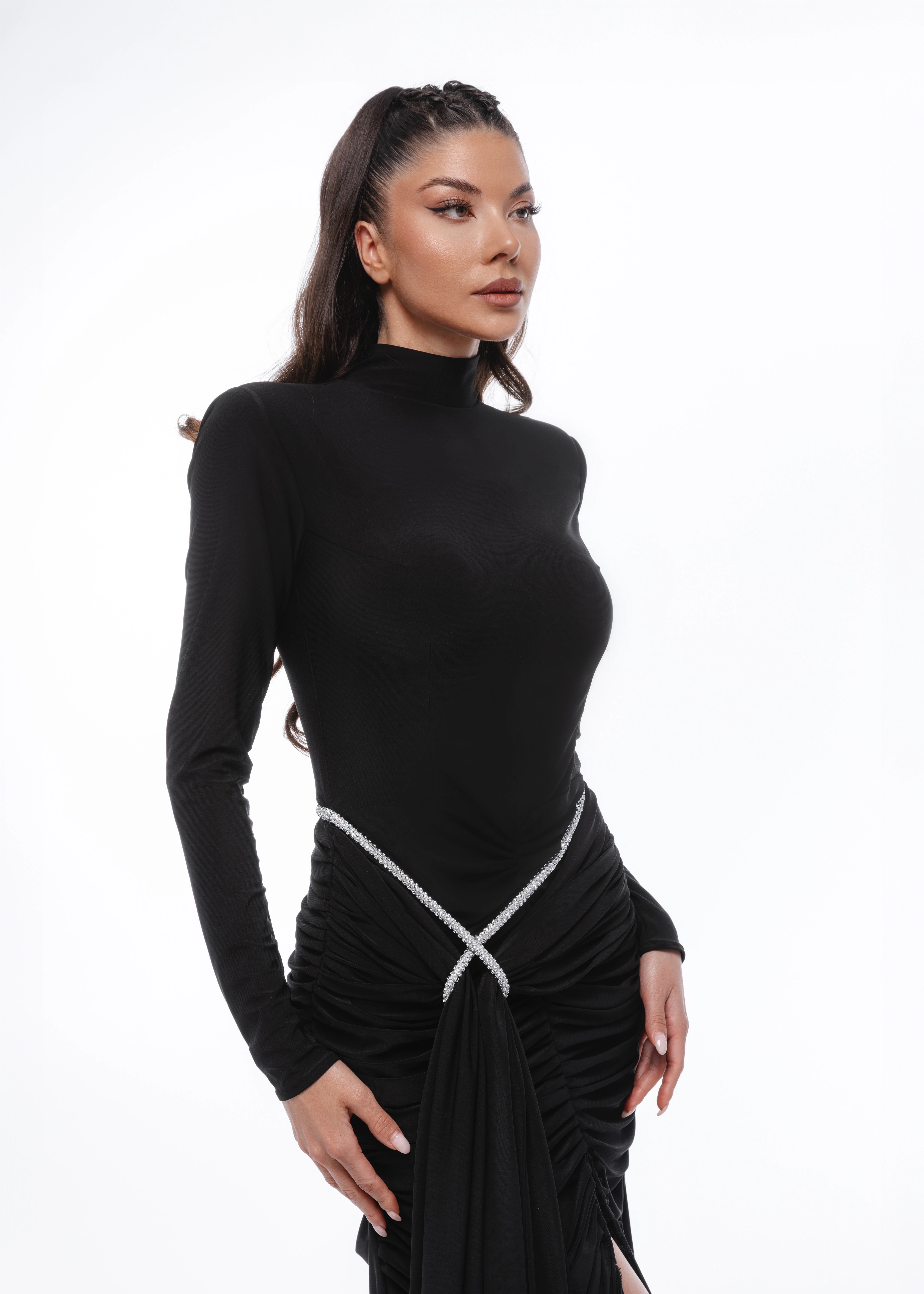 Rochie Black ONE - Rochie din lycra premium [4]