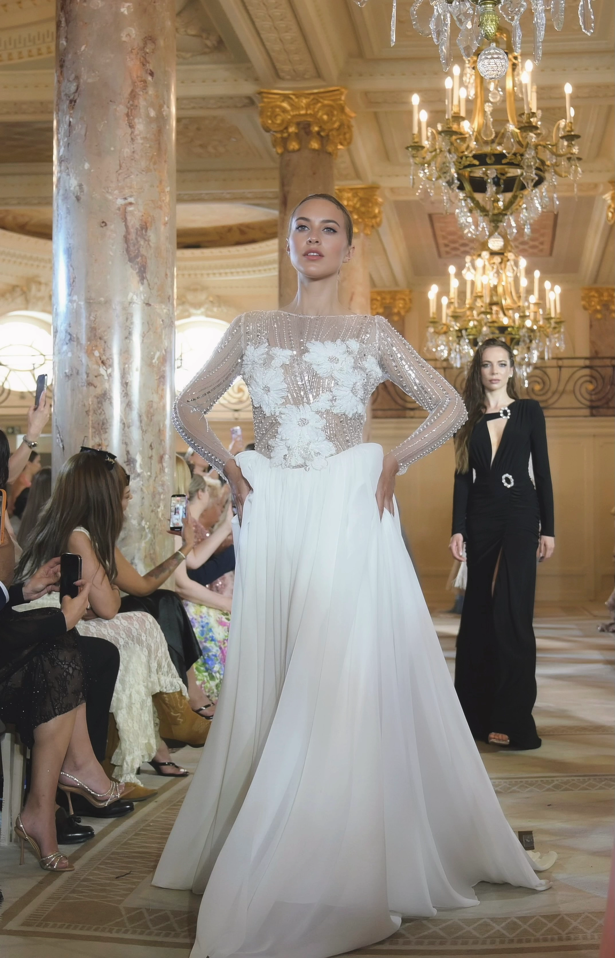 Cannes Runway - Aurora Couture Gown - Rochie couture premium