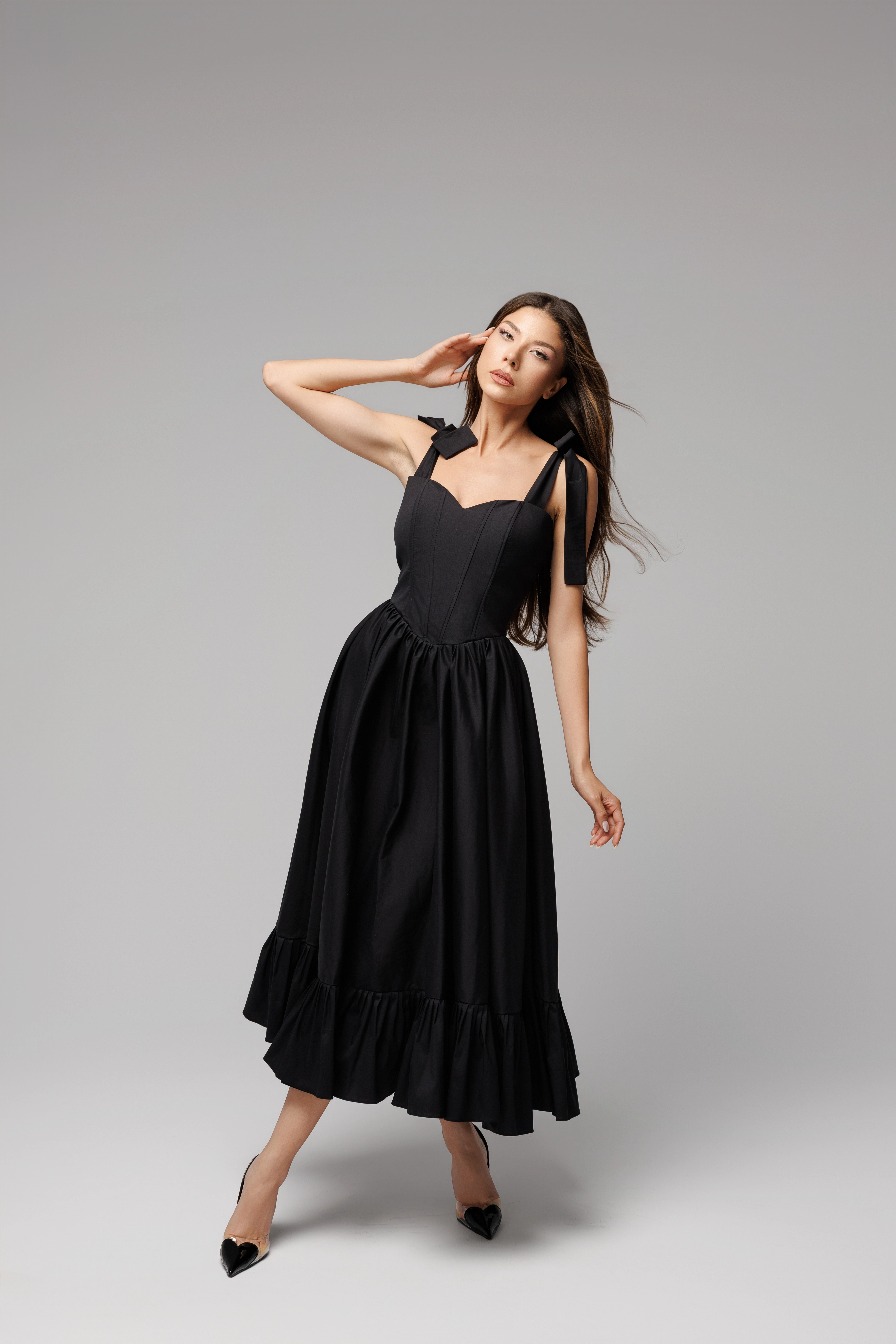 Rochii - Rochie Black Grace - Rochie de vară elegantă