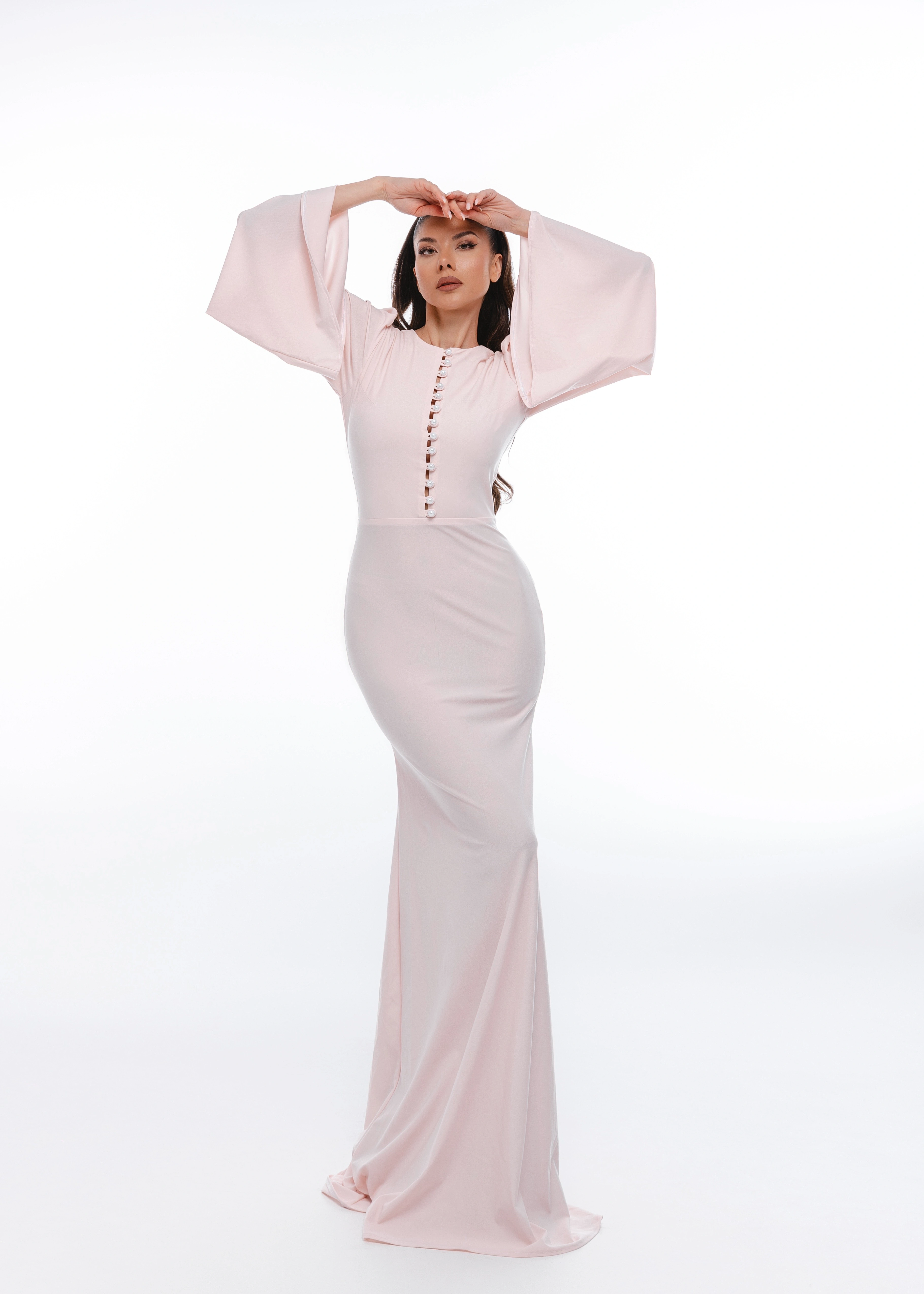 Rochii - Rochie Blush Grace - Rochie din lycra premium