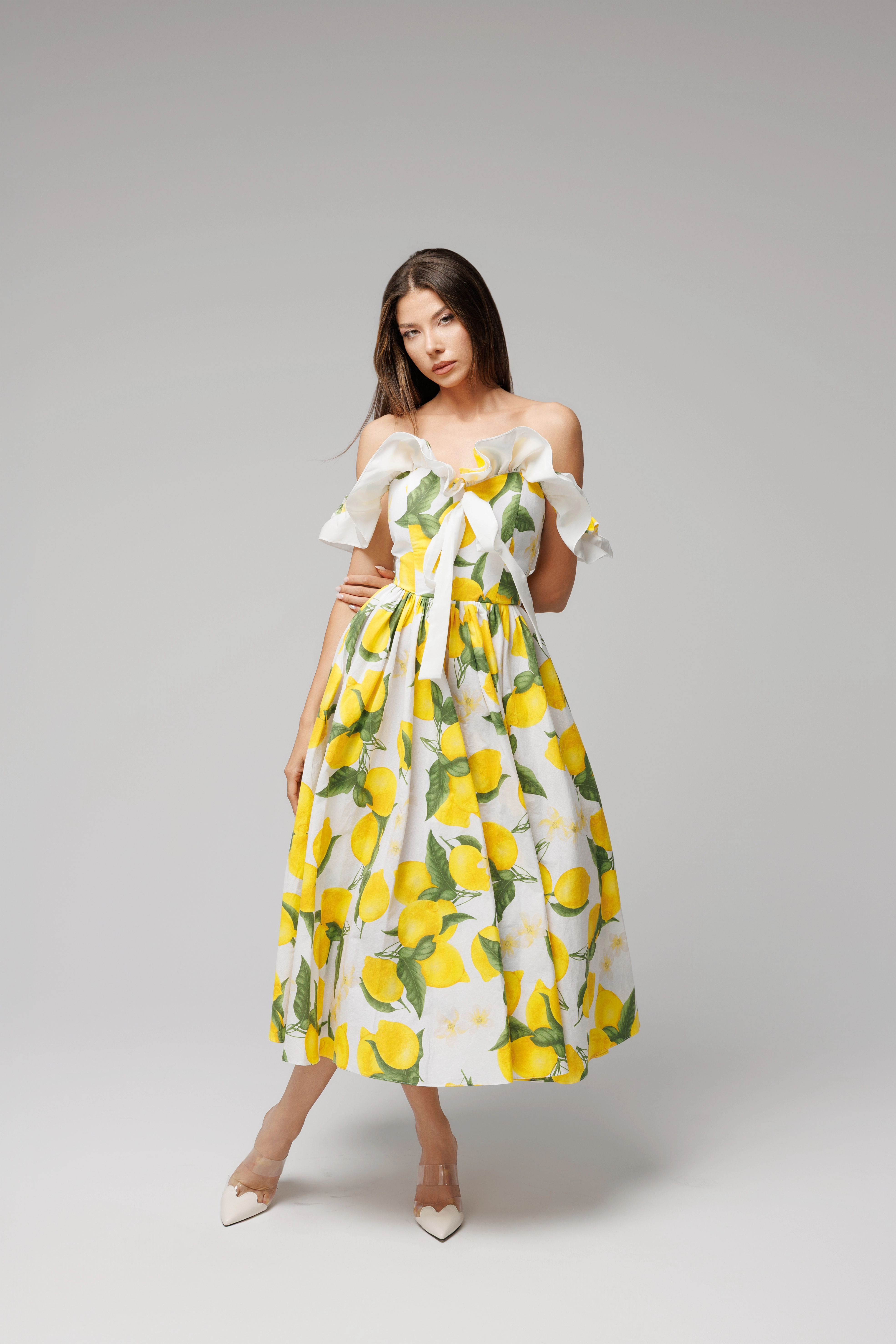 Summer Vibe - Rochie Lemon Kiss - Rochie de vară elegantă