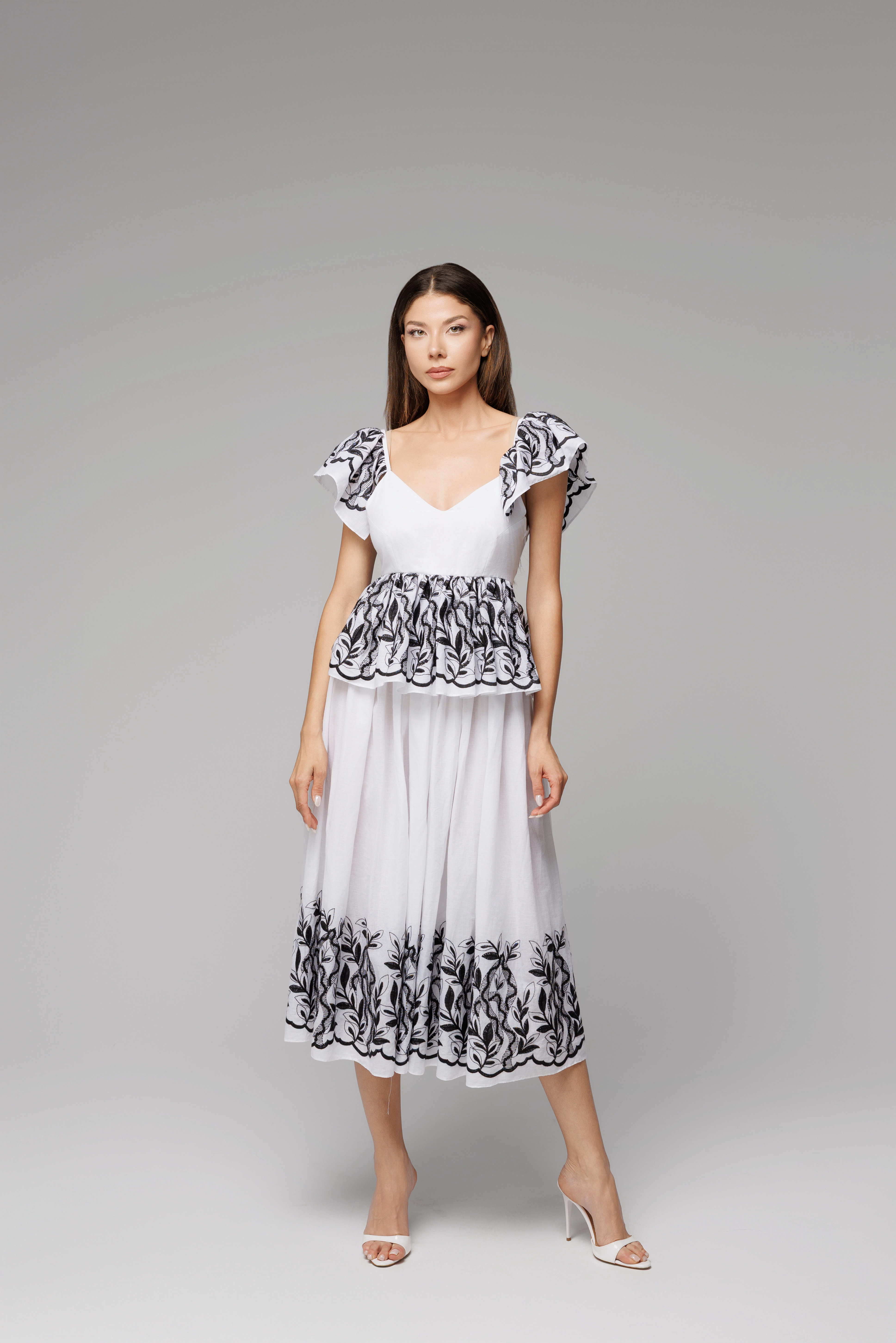 Seturi - Set Black Ivy - Rochie de vară elegantă