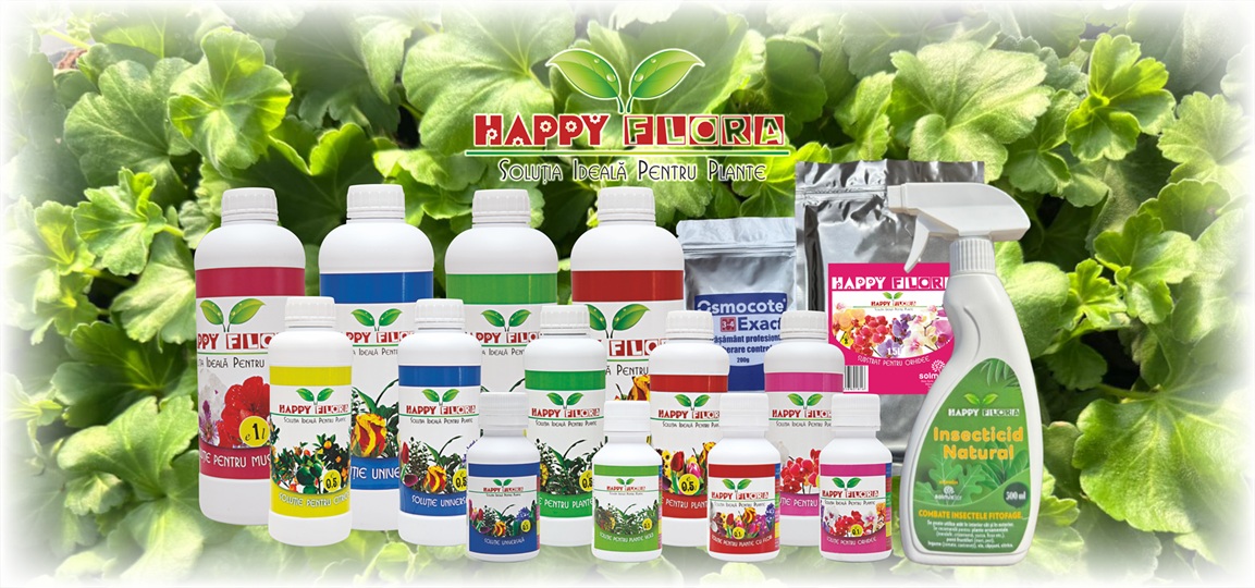 Fertilizanți Happy Flora