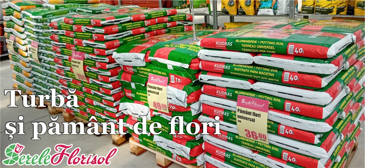 Turbă și pământ de flori