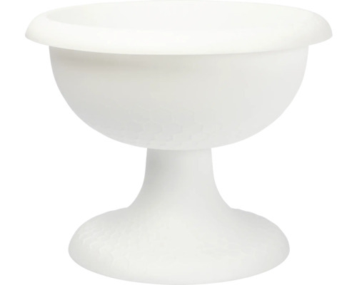 Ghiveciul Ara, diametru 40cm, 12L, culoare alb [2]