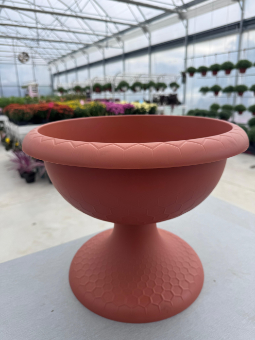 Ghiveciul Ara 40cm, 12L cu suport teracotta [1]