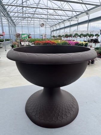 Ghivece - Ghiveciul Ara, diametru 40cm, 12L, culoare maro