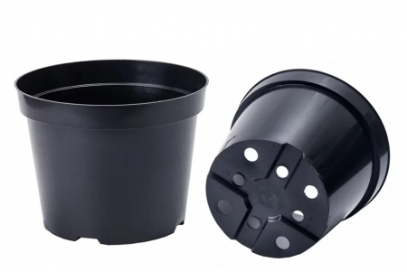Pachet 20 ghivece de 19 cm, culoare neagră [1]