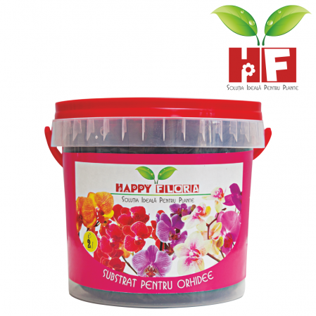 Turbă și pâmânt de flori - Substrat pentru orhidee 2L