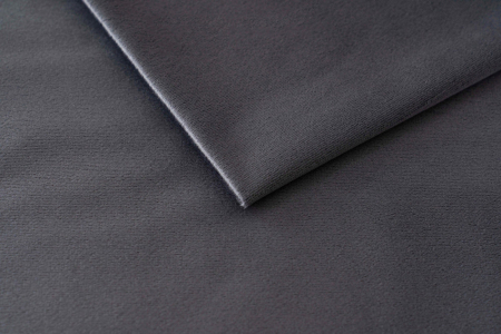 Pat LOFT 160x200, stofa catifelata gri - Nil 18, cu somiera si spatiu depozitare [1]