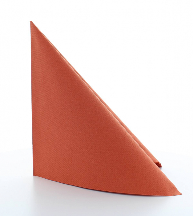 Servetele de masa festive Linclass - Terrakotta (caramiziu)/ 40 x 40 cm / 20 buc [2]